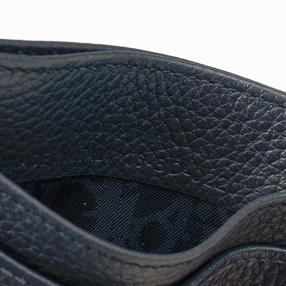 Dior x Air Jordan Wings Navy Leather Card Holder - Picture 5 of 5